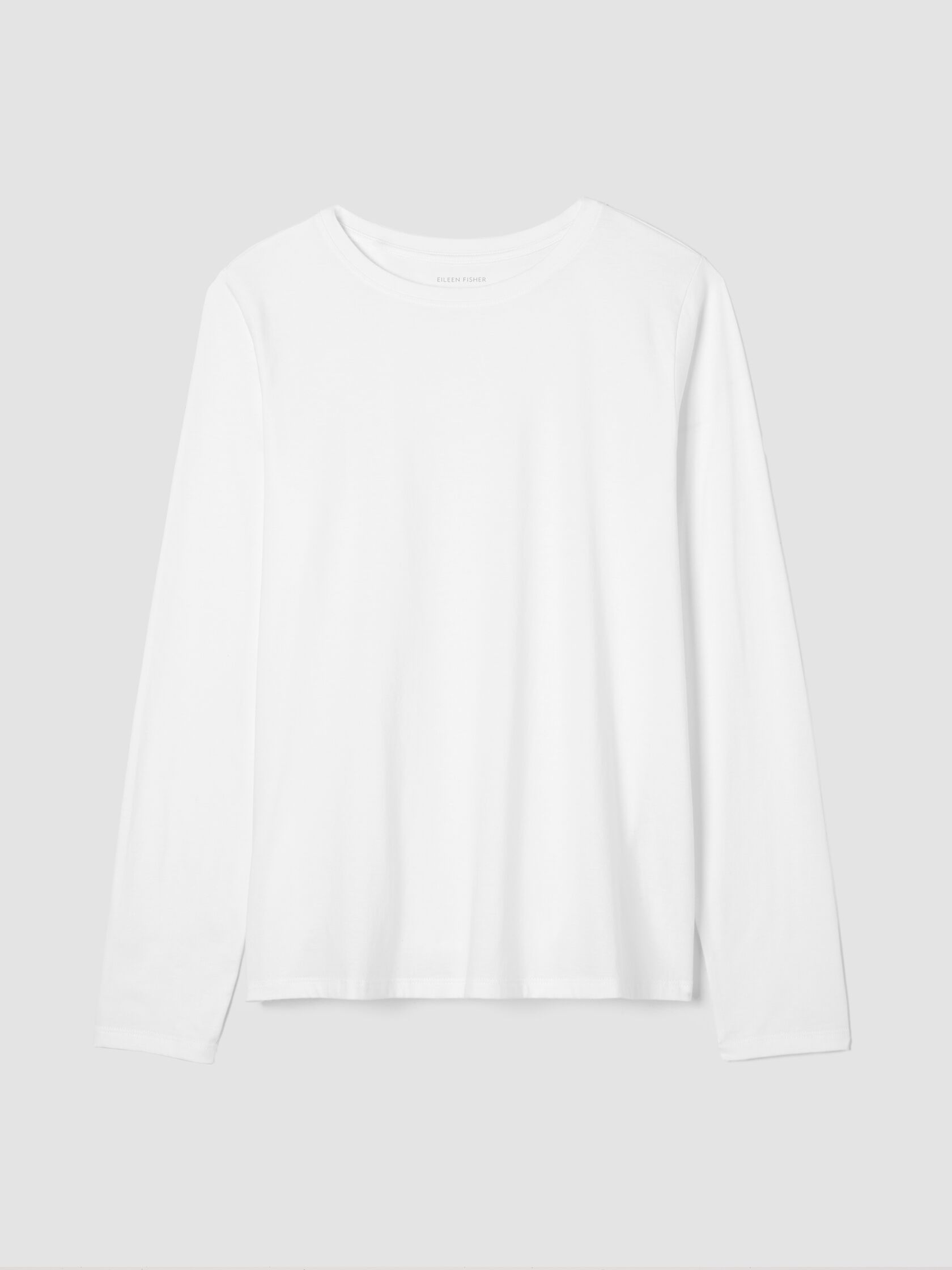 Organic Pima Cotton Jersey Long-Sleeve Tee