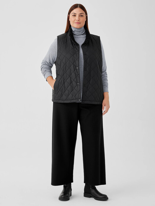 Eggshell Recycled Nylon Reversible Vest