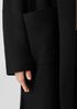 Lightweight Boiled Wool Coat in Responsible Wool