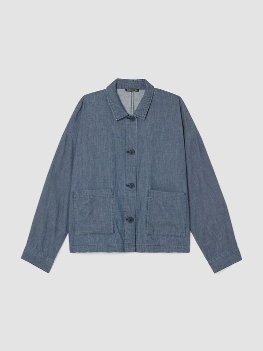 Airy Organic Cotton Twill Jacket