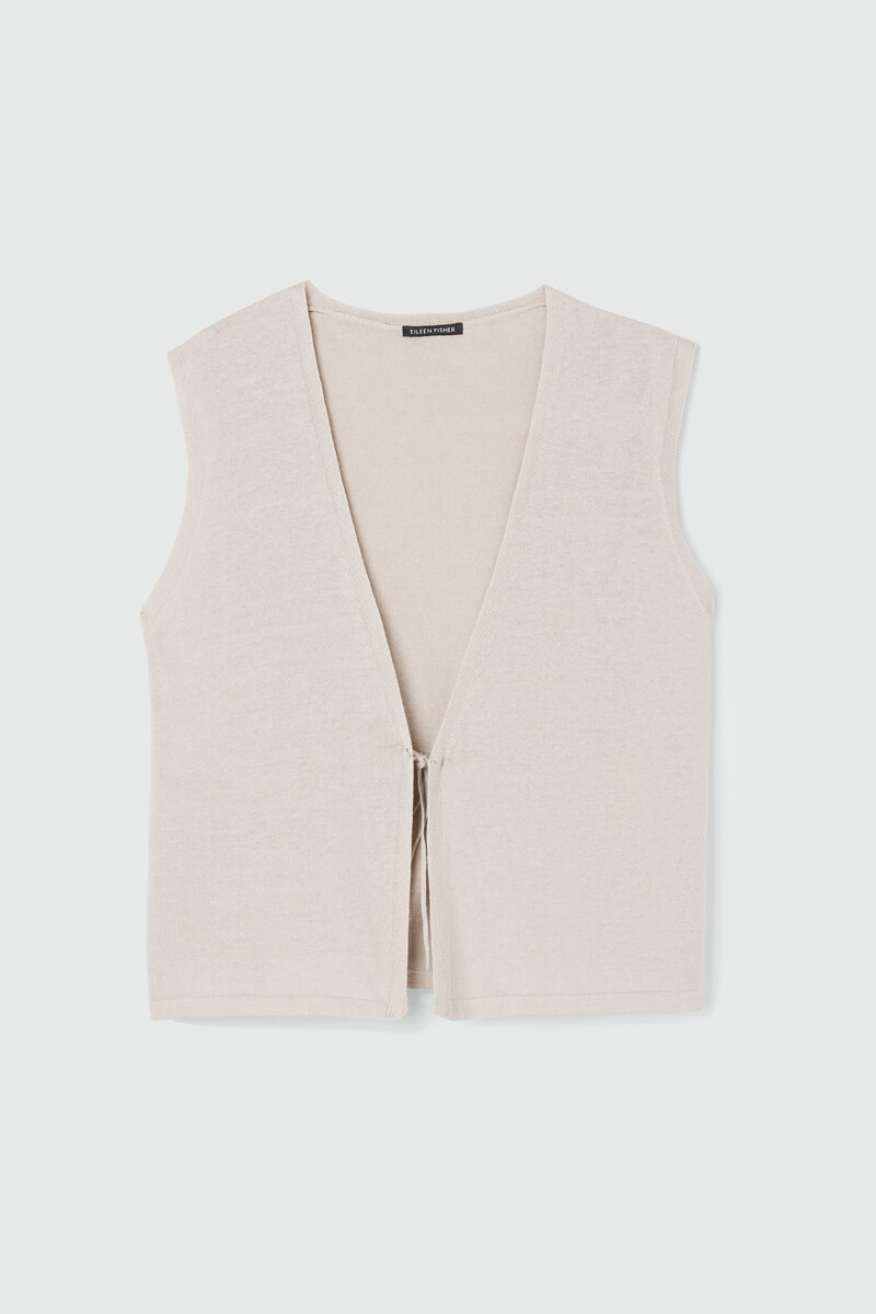 Organic Linen Cotton Vest Organic Linen Cotton Vest