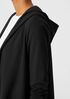 Traceable Organic Cotton Jersey Hooded Jacket