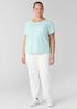 Organic Cotton Slubby Jersey Pocket Tee