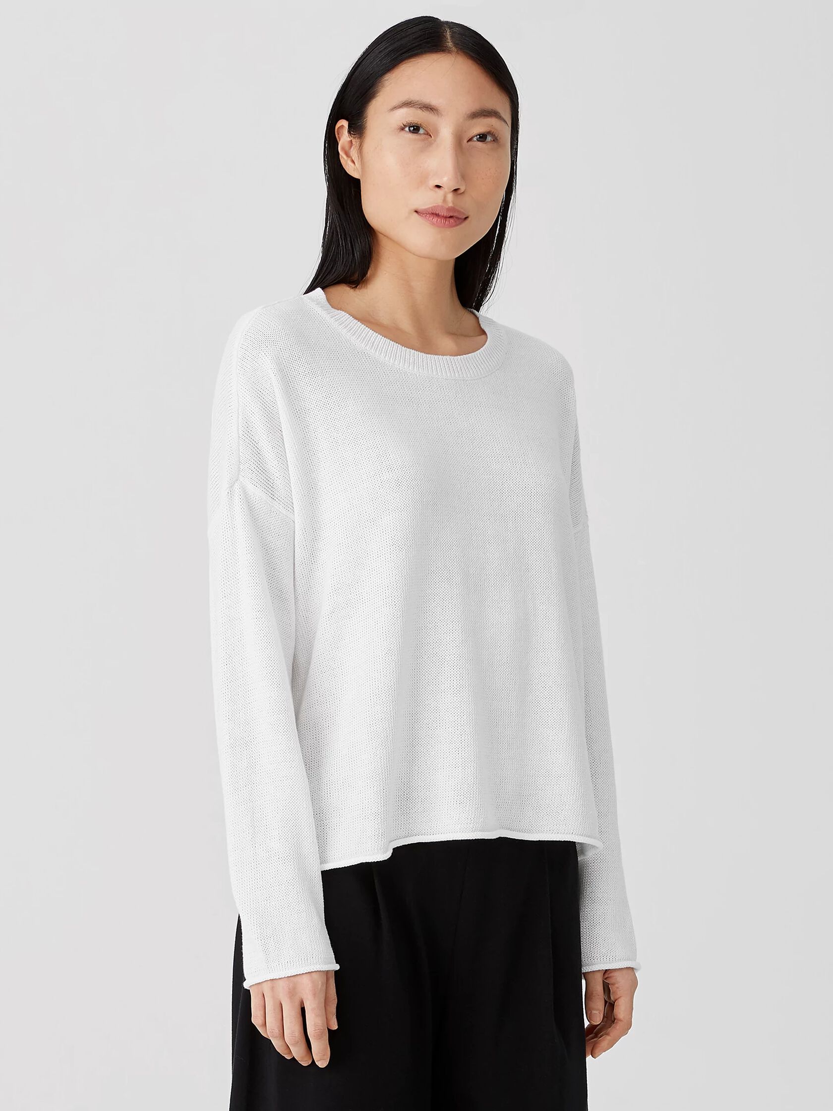 Organic Linen Cotton Box-Top