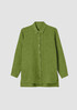 Washed Organic Linen Delave Classic Collar Shirt