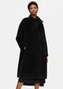 Sheared Suri Alpaca Stand Collar Coat