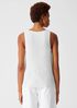 Peruvian Organic Cotton Blend V-Neck Shell