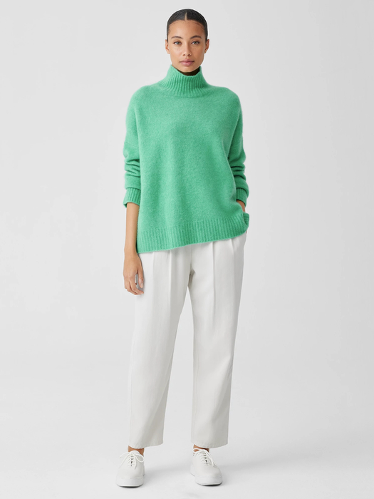 Cashmere Silk Bliss Turtleneck Box-Top