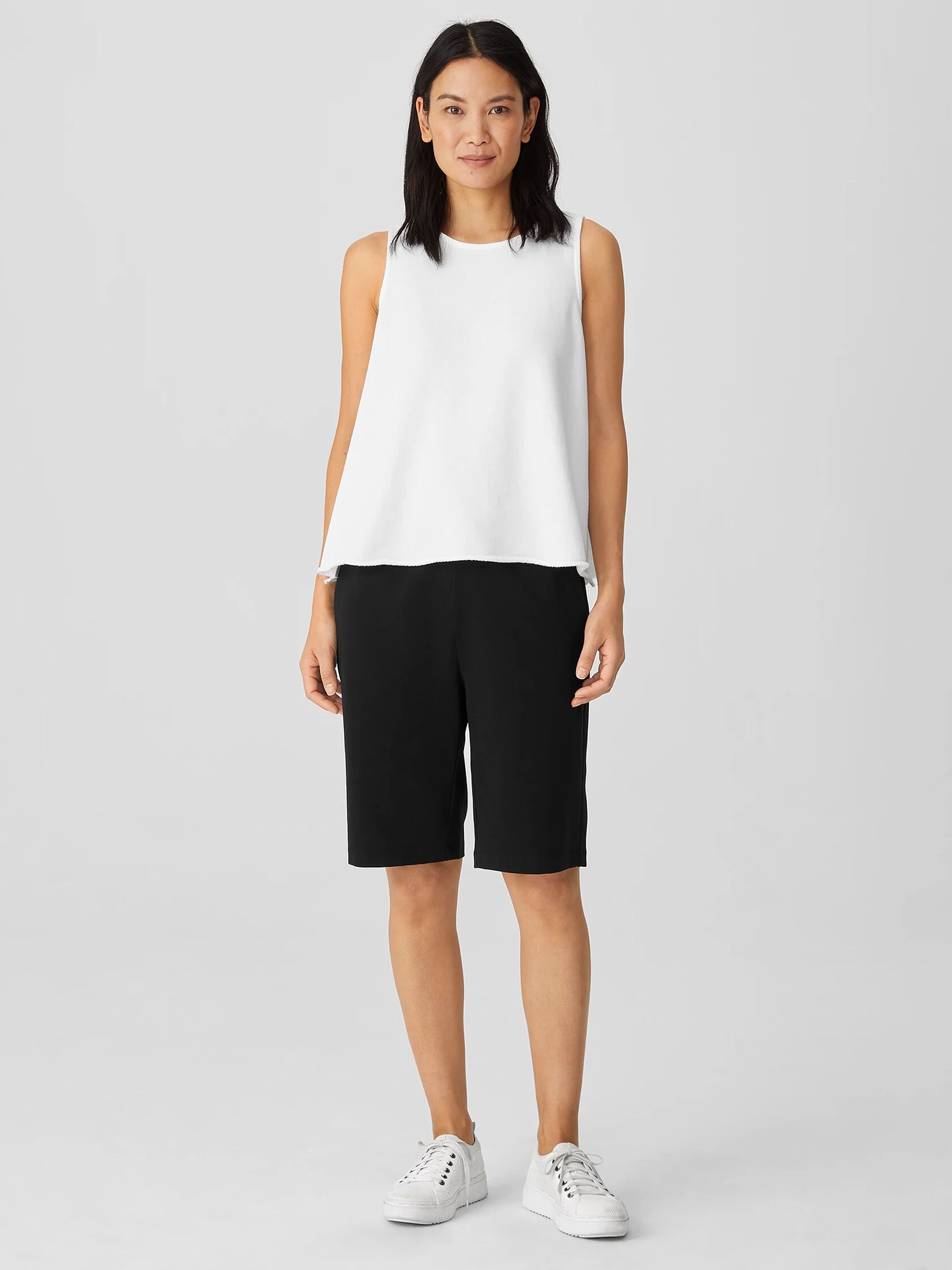 Organic Pima Cotton Stretch Jersey Shorts