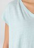 Organic Linen Jersey V-Neck Tee