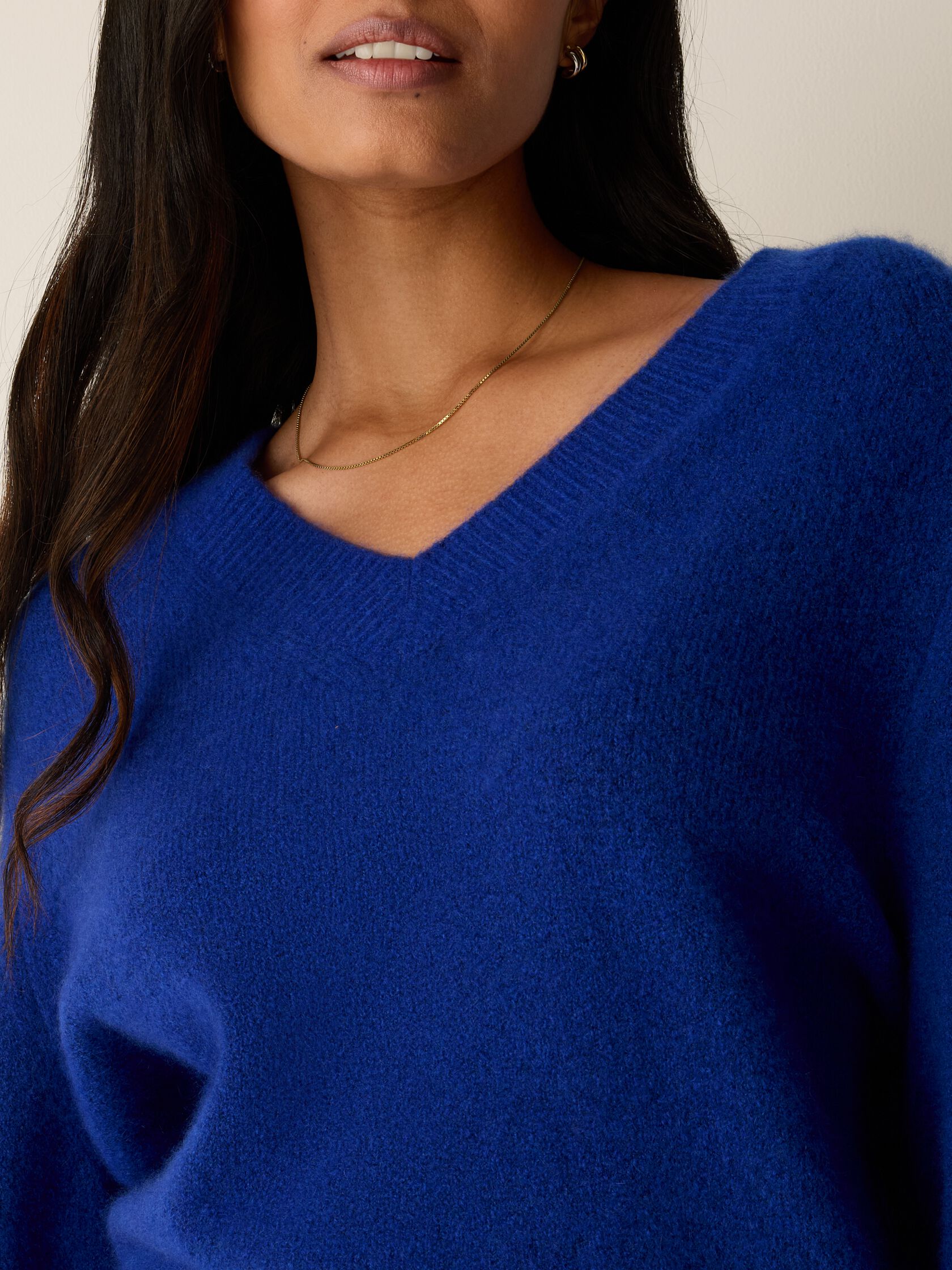Cashmere Silk Bliss V-Neck Top