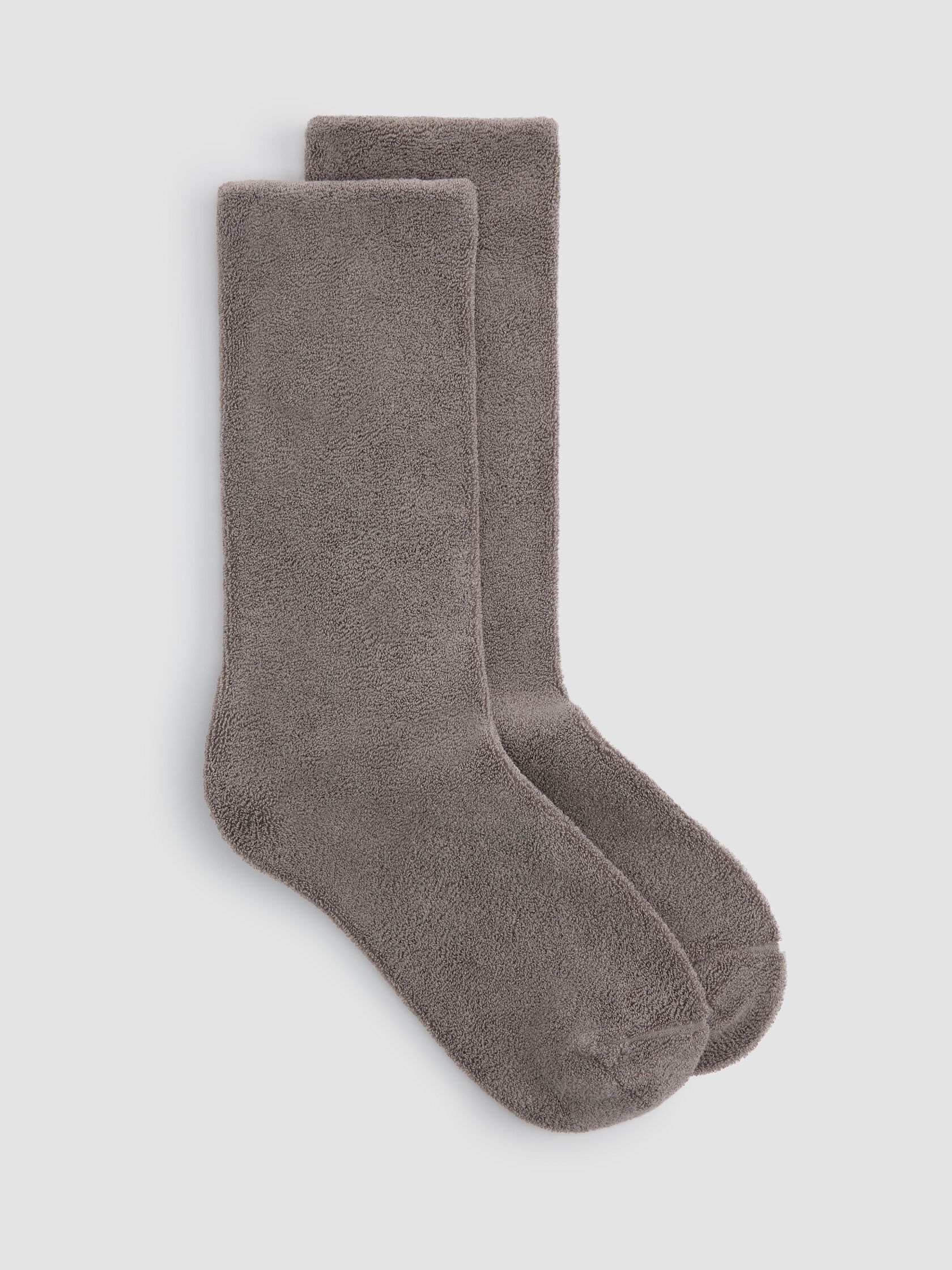 Loopy Cotton Terry Crew Sock