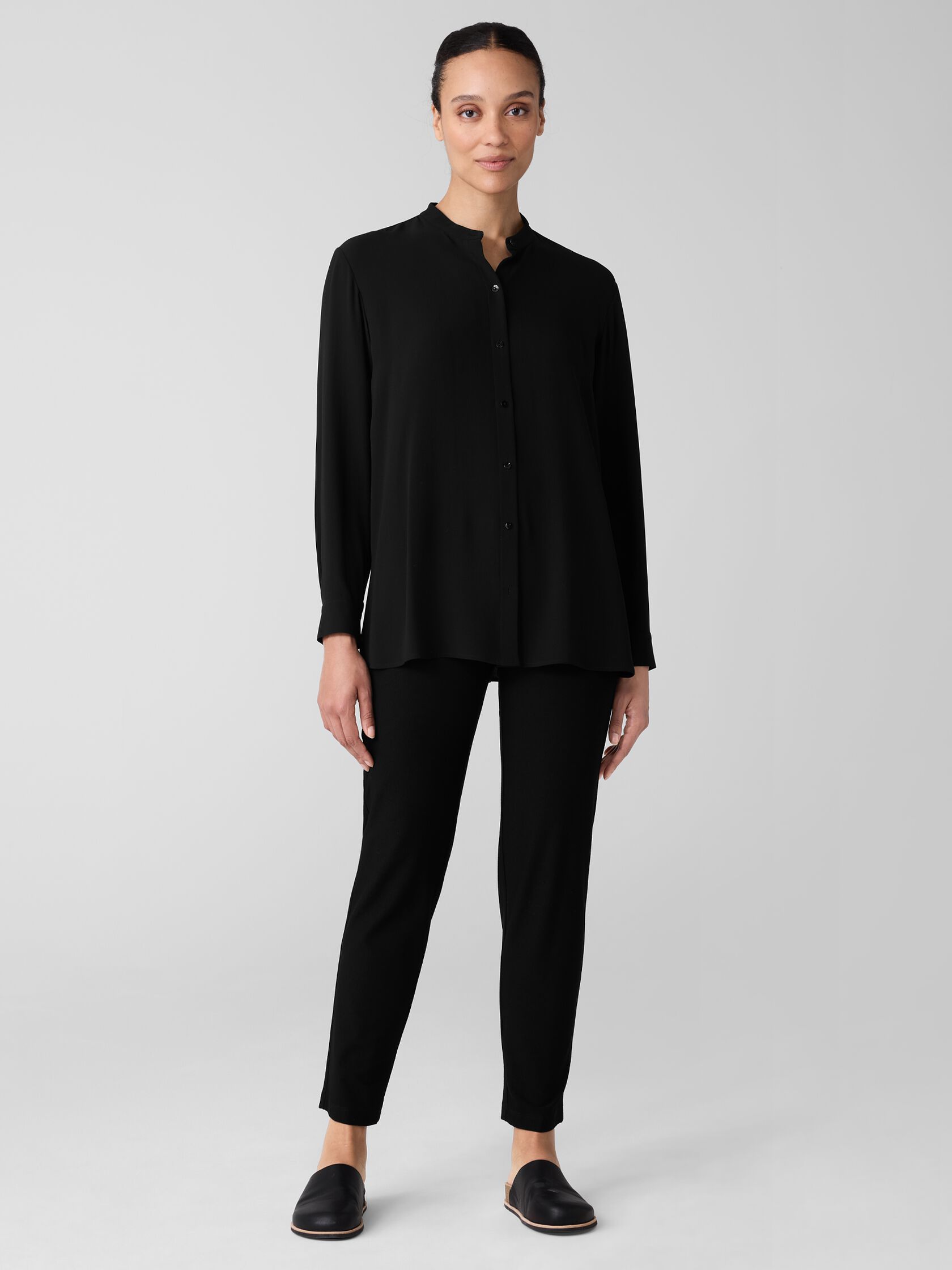 Washable Stretch Crepe Pant