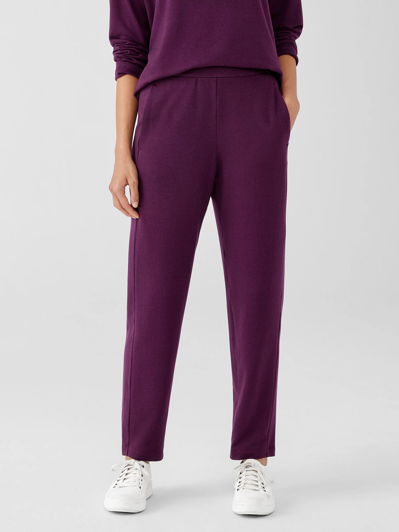 Cozy Brushed Terry Hug Slouchy Pant