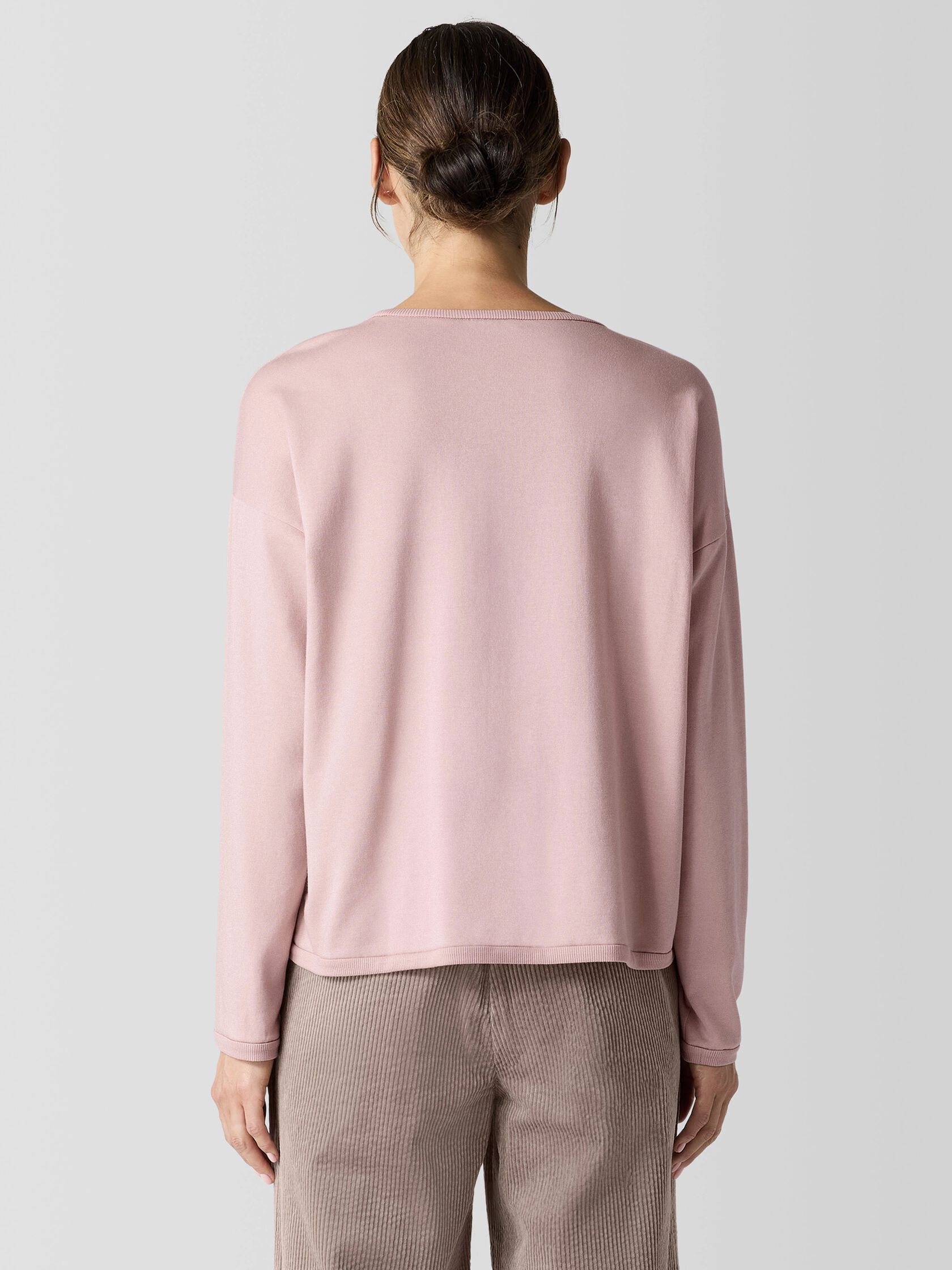Cozy Brushed Terry Hug Box-Top