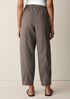 Organic Linen Pleated Lantern Pant