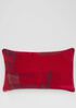 Waste No More Felted Pillow, 12" by 20"