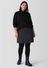 Merino Mini Skirt in Regenerative Wool