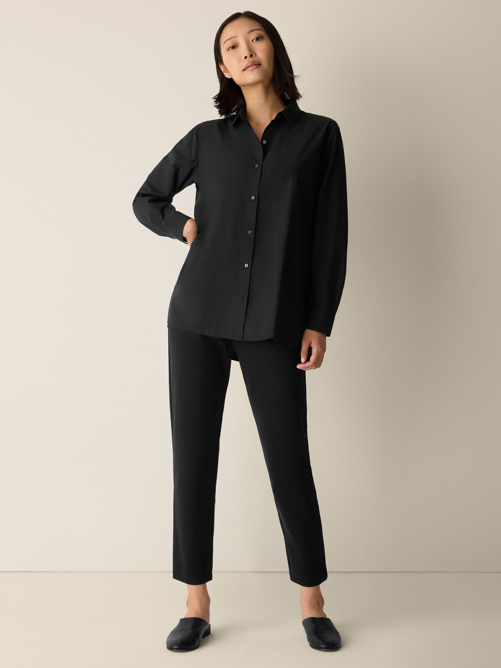 Washable Flex Ponte Slim Pant