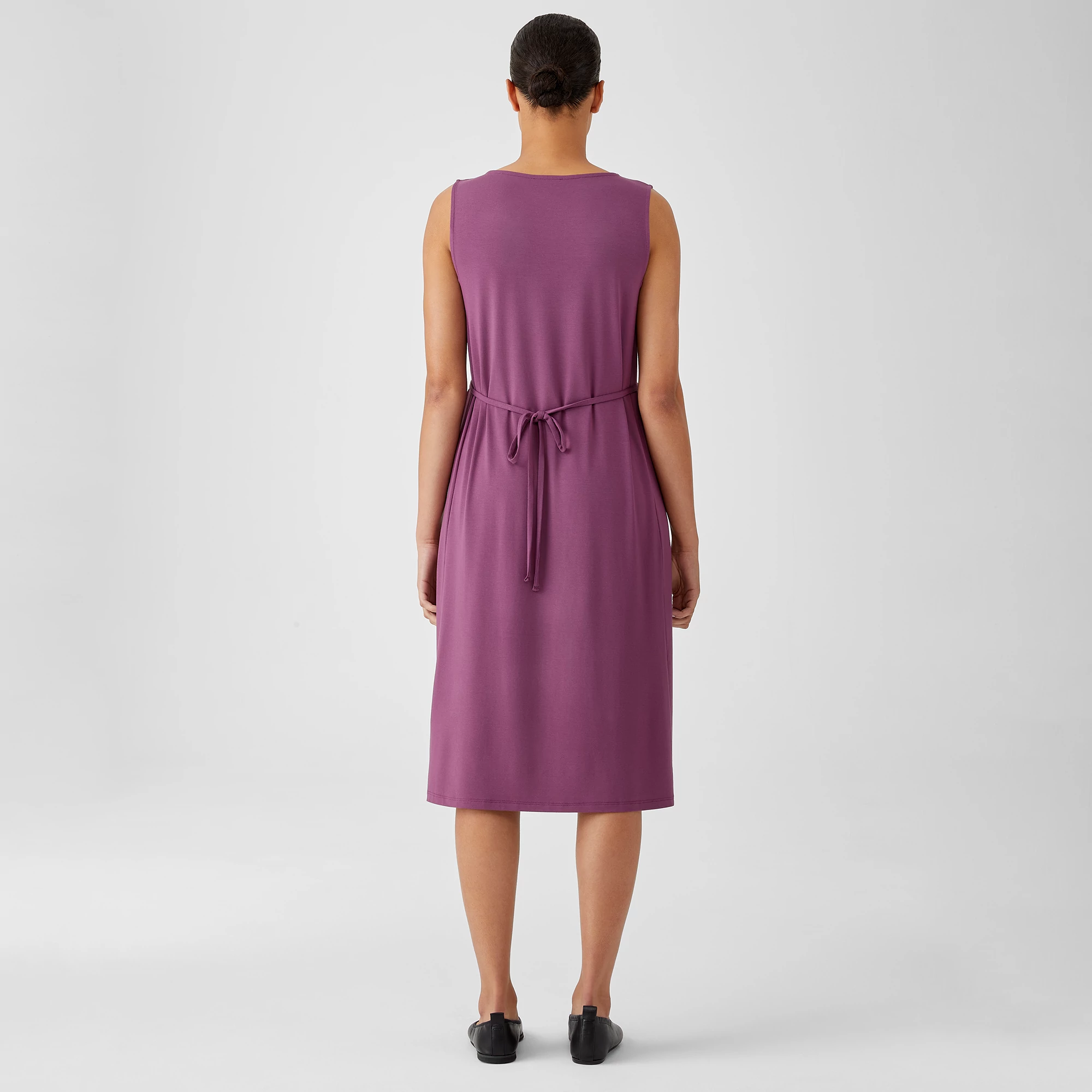 EM-095-Purple-M Letters Print Viscose Stretch Jersey Dress Fabric 
