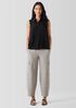 Washable Stretch Crepe Cargo Pant