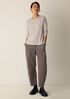 Mélange Fine Organic Cotton Jersey Round Neck Tee
