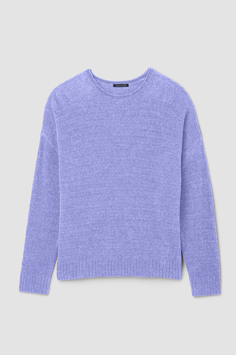 Chenille Blend Crew Neck Top Chenille Blend Crew Neck Top