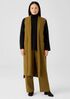 Lightweight Boiled Wool Long Vest in Responsible Wool