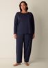 Organic Cotton Interlock Jewel Neck Sleep Top