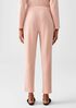 Stretch Terry Slouchy Cropped Pant