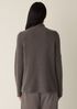 Cashmere Silk Boucle Bliss Turtleneck Top