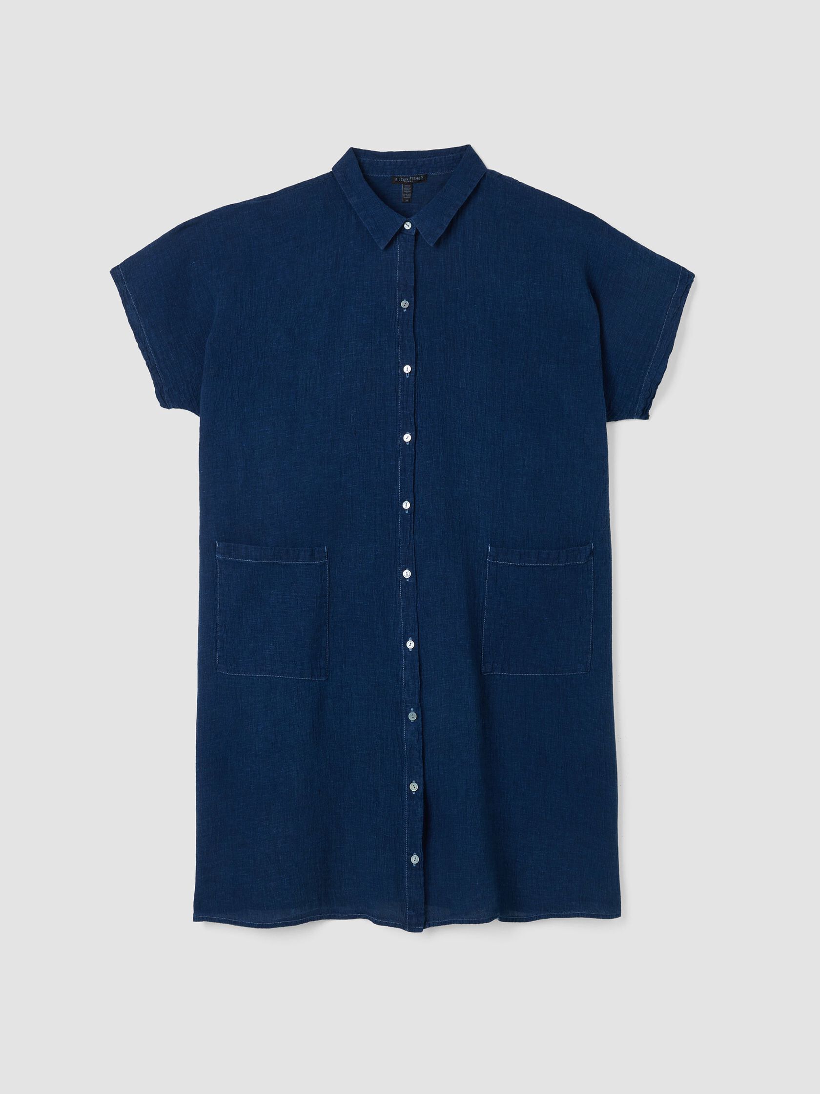 Renew Organic Linen Shirtdress, 3X