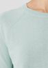 Organic Linen Cotton Raglan-Sleeve Top