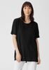 Organic Linen Jersey Long Tee