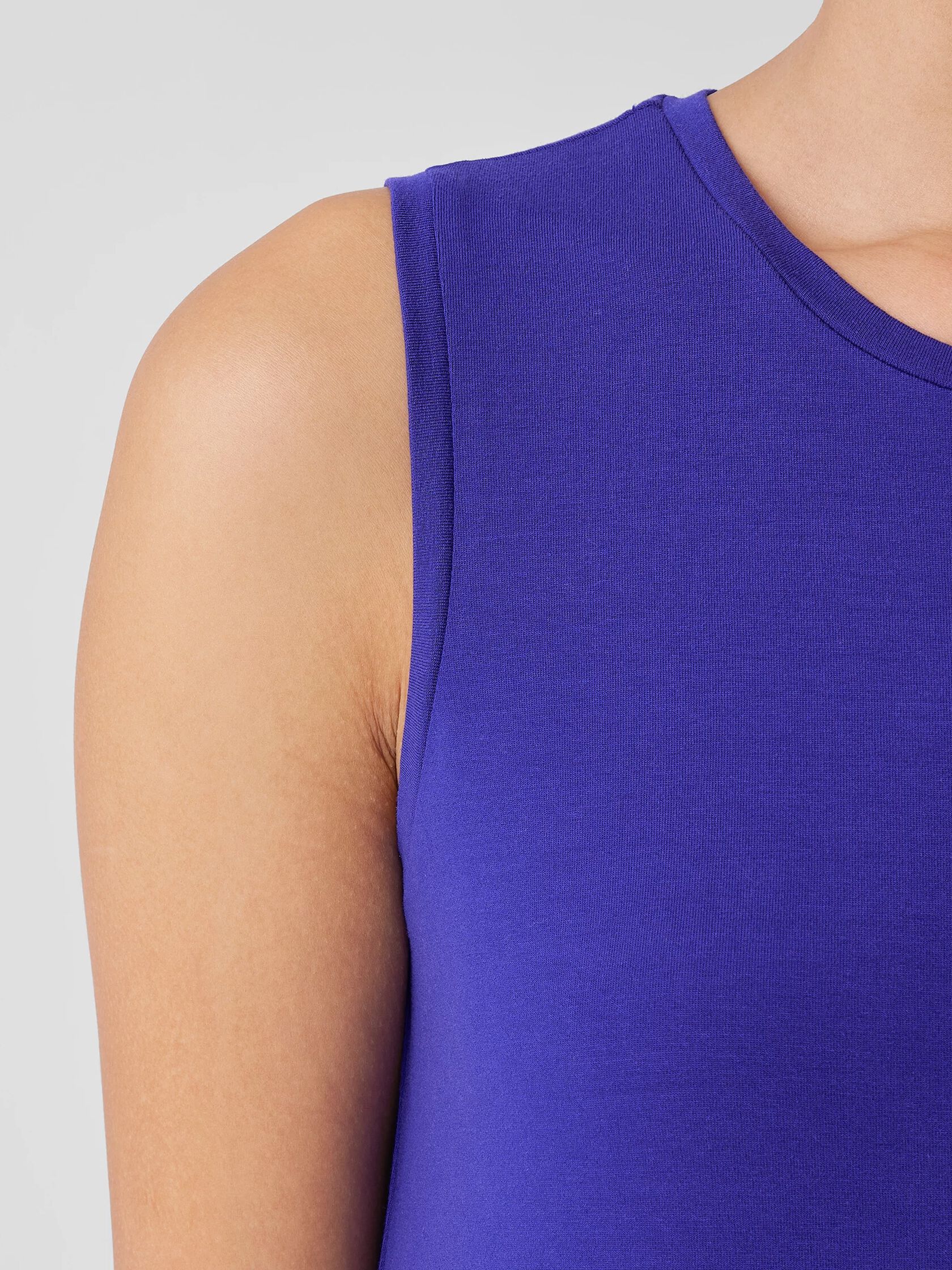 Stretch Jersey Knit Tank Dress