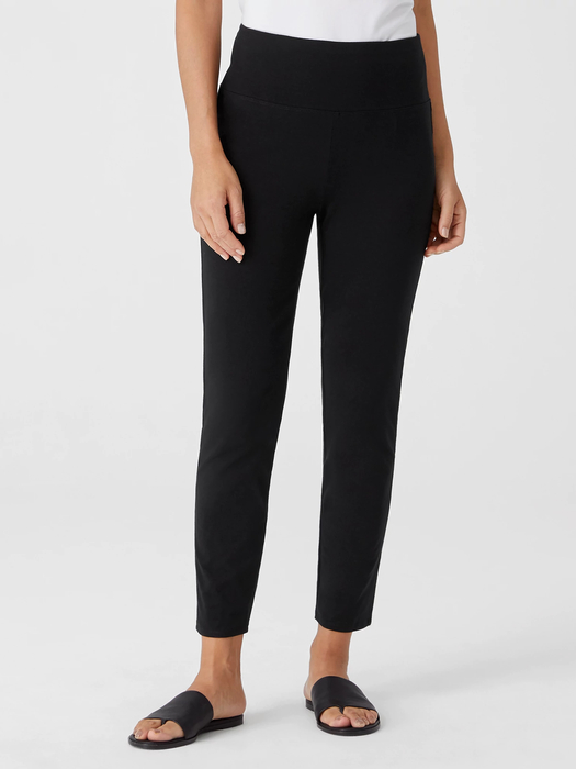 Traceable Organic Cotton Jersey High Waisted Pant