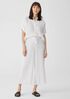 Organic Cotton Gauze Wide-Leg Pant