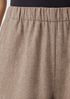 Soft Wool Flannel Straight Pant