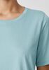 Organic Pima Cotton Jersey Round Neck Tee