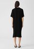 Organic Cotton Gauze Mandarin Collar Dress
