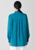 Washed Organic Cotton Poplin Classic Collar Shirt