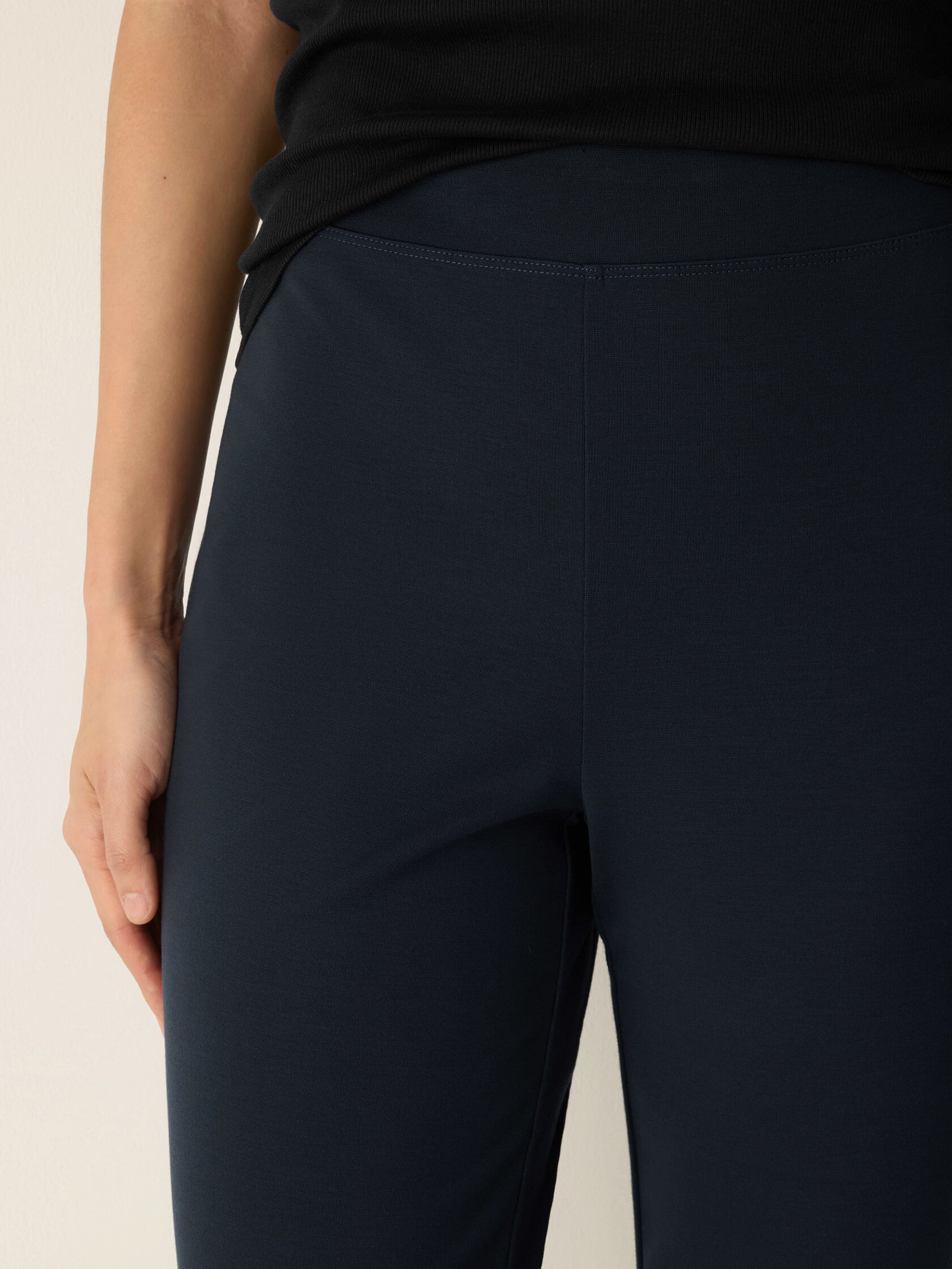 Washable Flex Ponte Slim Pant