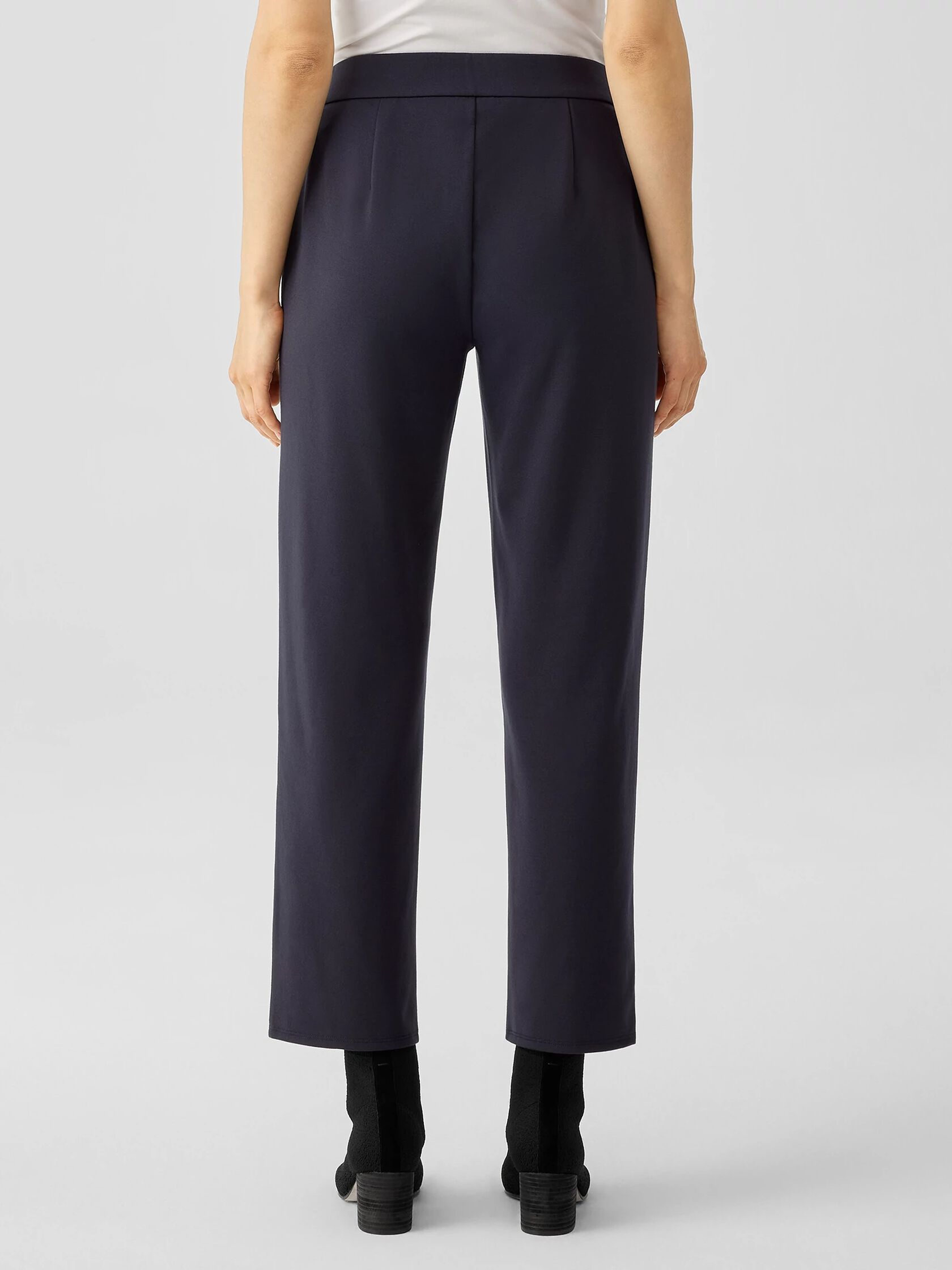 Washable Flex Ponte Straight Pant