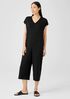 Fine Jersey Wide-Leg Jumpsuit
