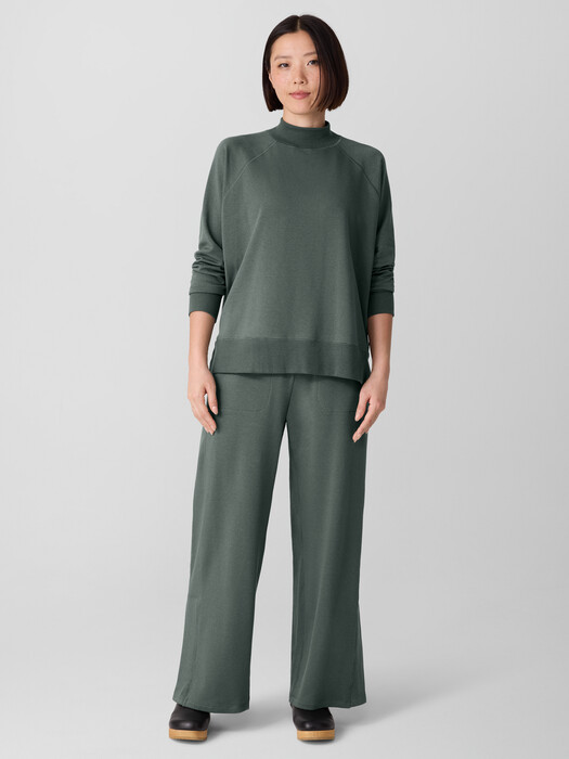 Cozy Brushed Terry Hug Straight Pant