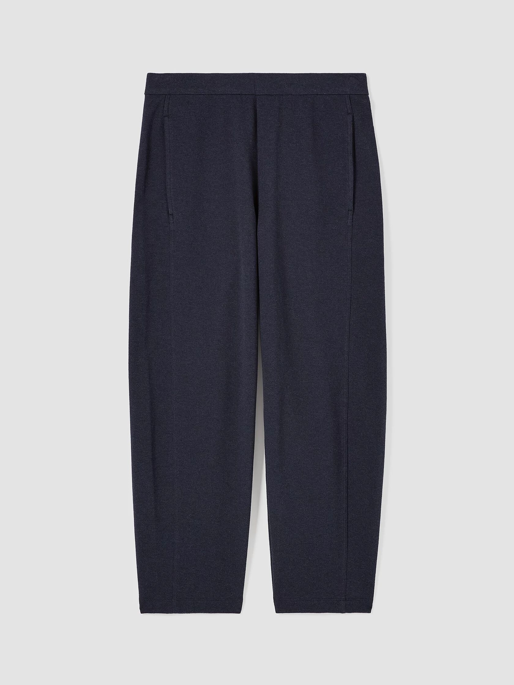 Organic Cotton Melange Crepe Lantern Pant | EILEEN FISHER