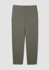 Garment-Dyed Utility Cotton Tapered Pant