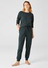 Cozy Organic Cotton Interlock Jogger Pant