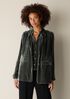 Velvet Long Blazer