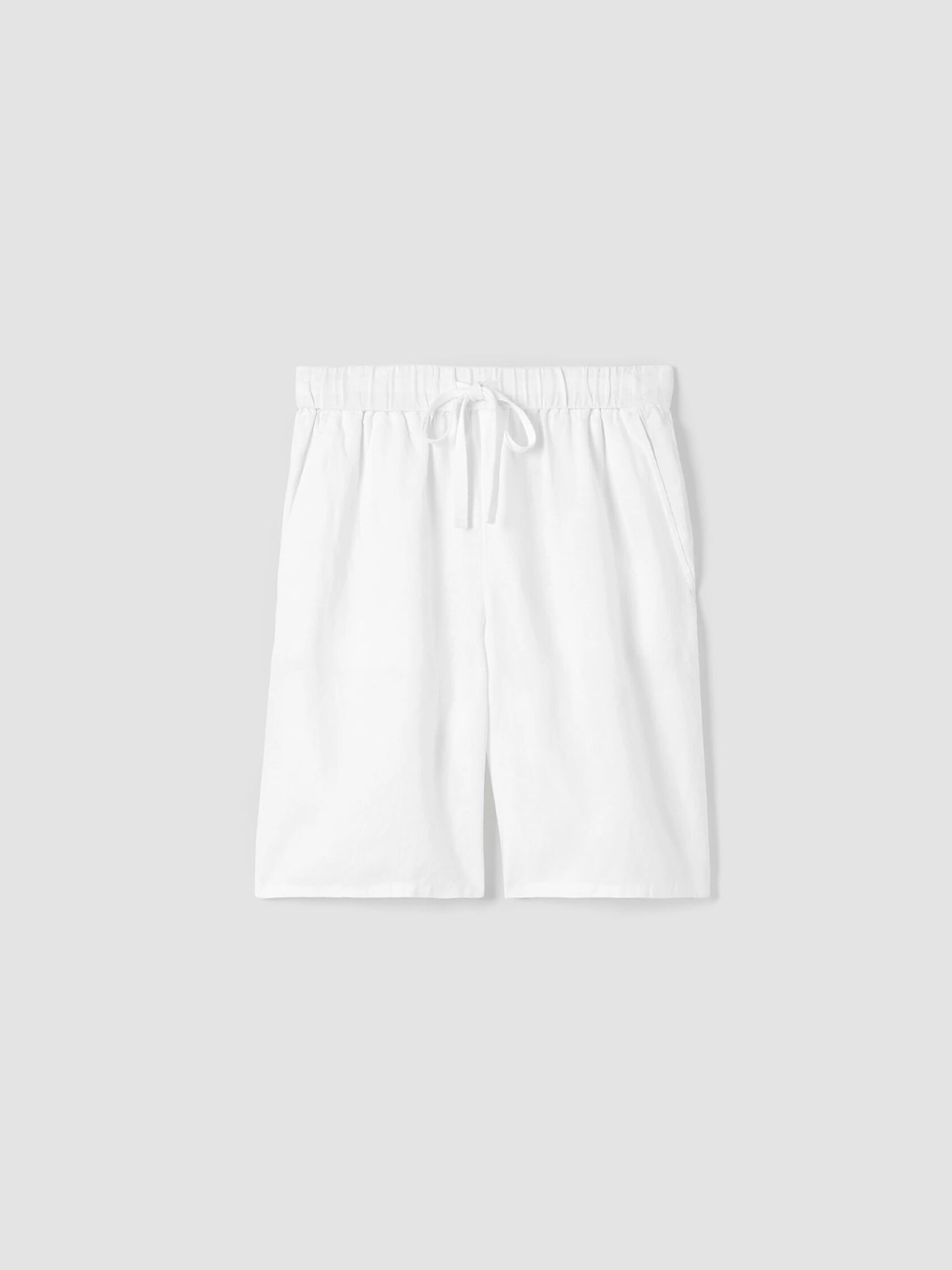 Organic Linen Shorts | EILEEN FISHER